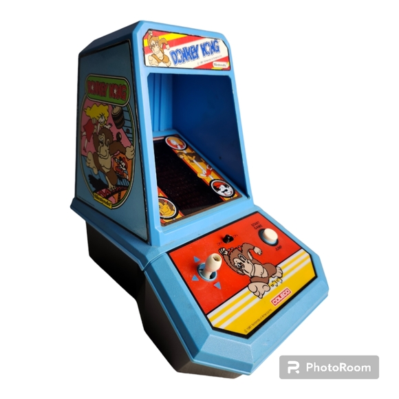 Vintage 1981 Nintendo America Coleco Donkey Kong Mini Arcade Table Game TESTED - Picture 4 of 9
